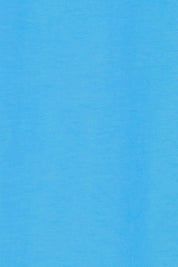 Product shot of the Elements Manly Cotton Tee in colour Azure (Blue), detail