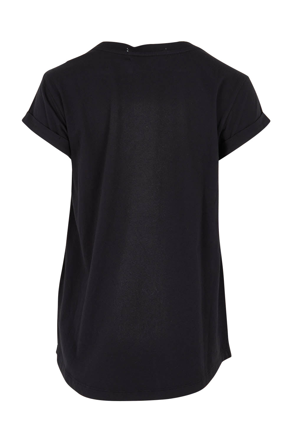 Product shot of the Elements Manly Cotton Tee in colour Black (Black), from the back