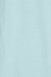 Product shot of the Elements Manly Cotton Tee in colour Dreamblue (Blue), detail