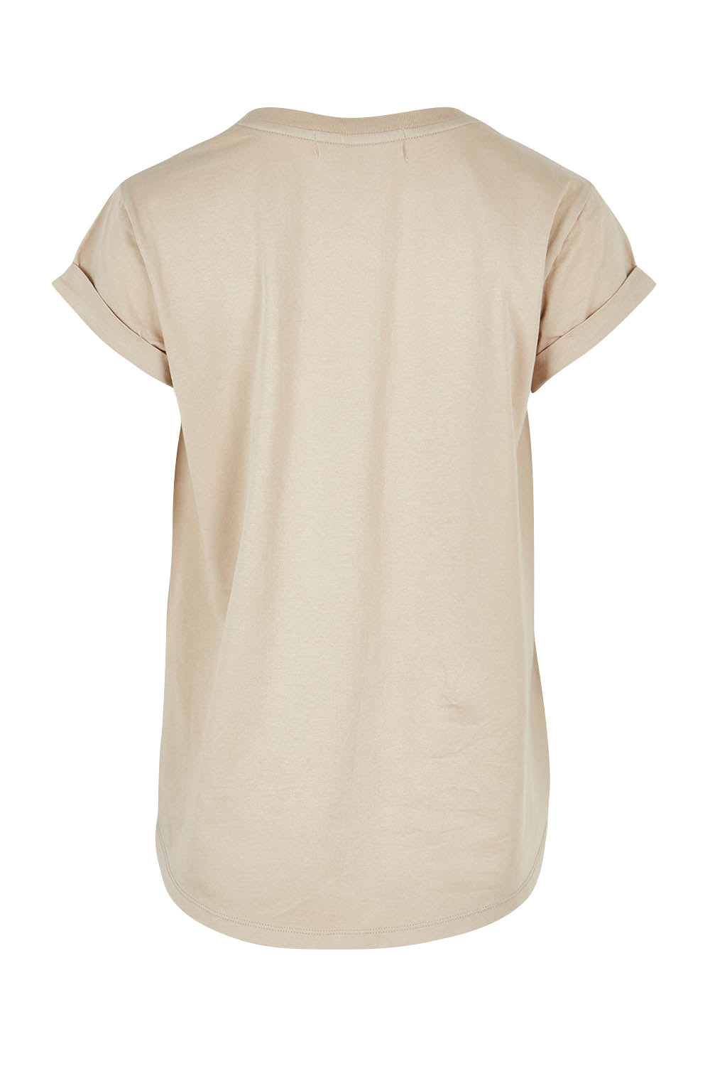 Product shot of the Elements Manly Cotton Tee in colour Oatmeal, from the back