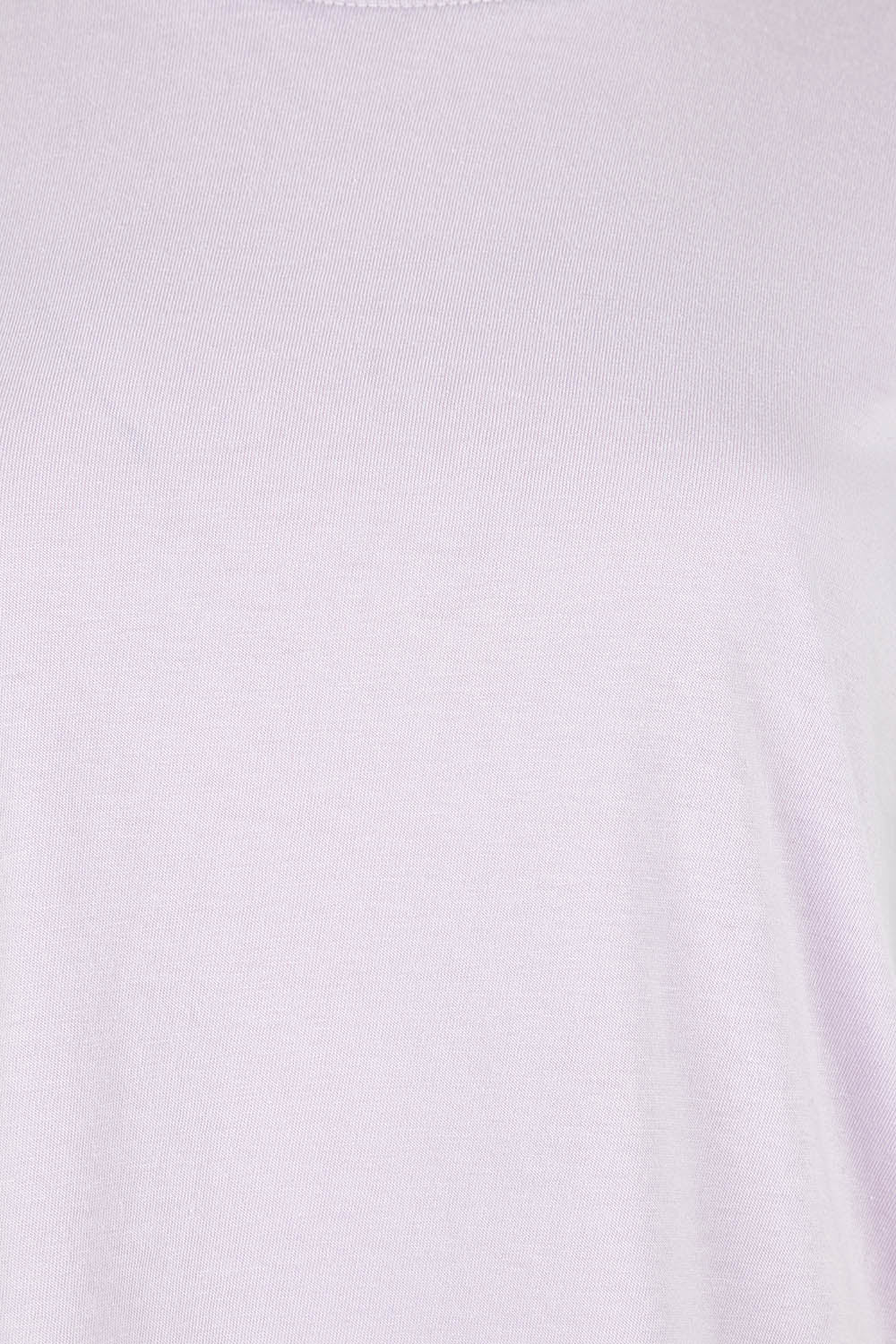 Product shot of the Elements Manly Cotton Tee in colour Orchidbloo (Purple), detail