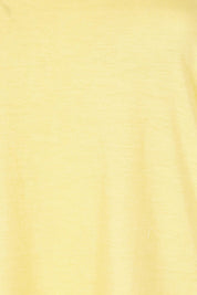Product shot of the Elements Manly Cotton Tee in colour Sunshine, detail