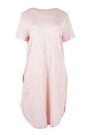 Product shot of the Elements Bay Cotton Dress – Ballerinap in colour Ballerinap, from the front