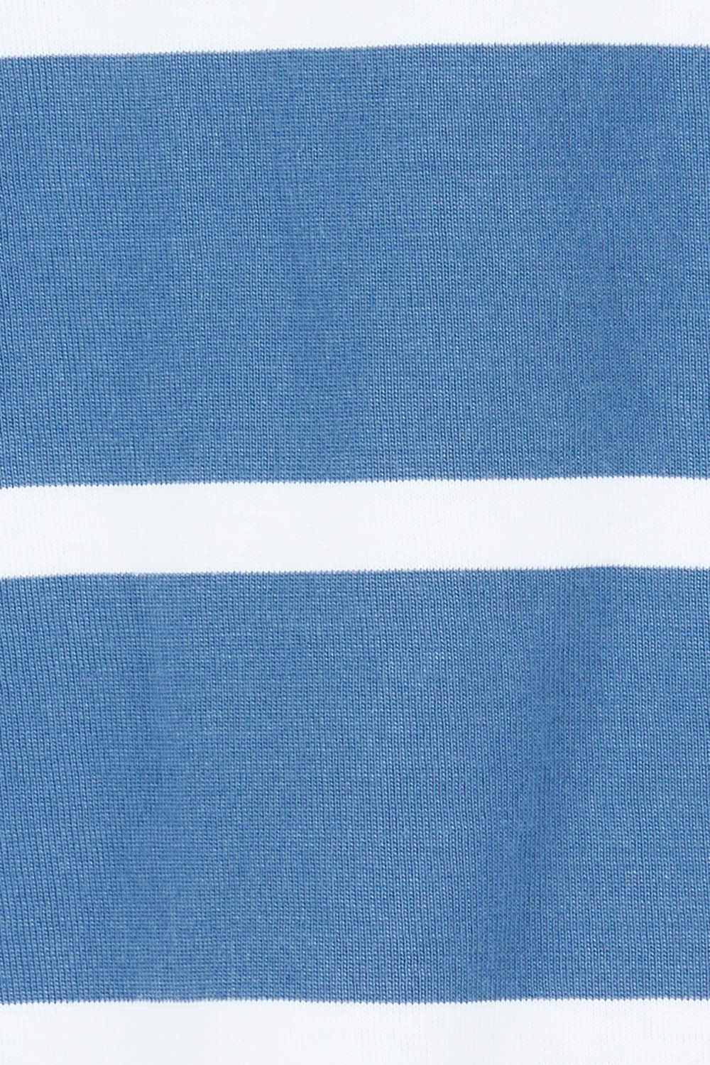 Product shot of the Elements Manly Stripe Cotton Tee in colour Bluewhite (Blue), detail