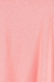 Product shot of the Elements Manly Cotton Vee Tee in colour Rosepink (Pink), detail