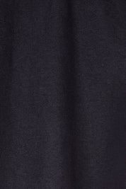 Product shot of the Elements Manly Vee Tee Dress in colour Black (Black), detail