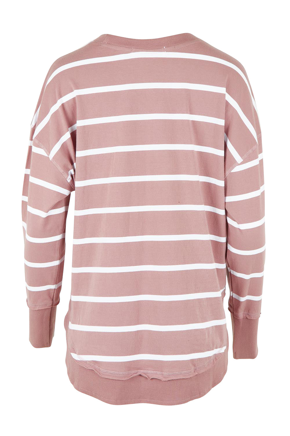 Elements Farrah Stripe Cotton Long Sleeve Top – Woodrosewh