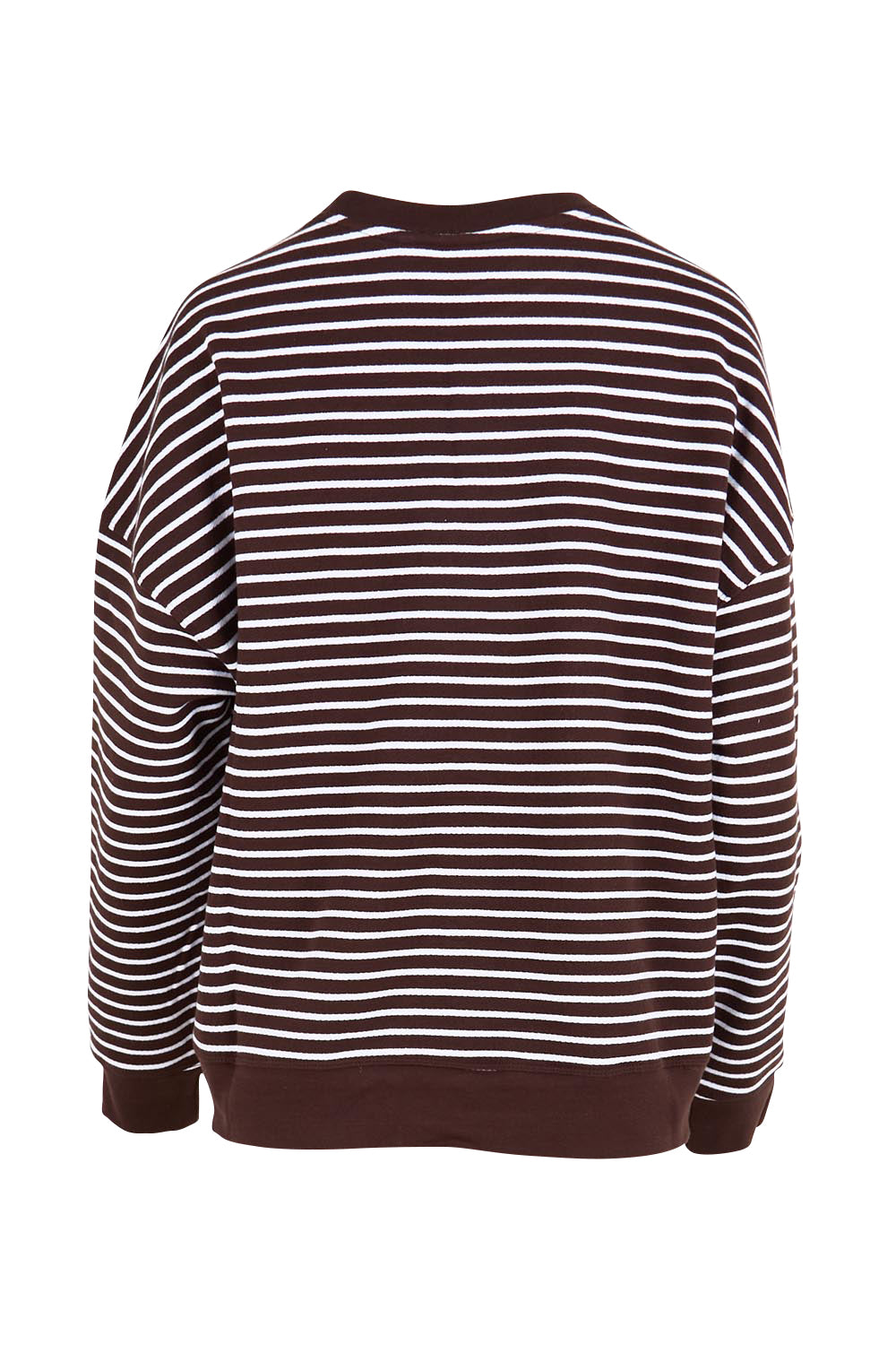 Elements Original Stripe Cotton Crew – Coffeewht