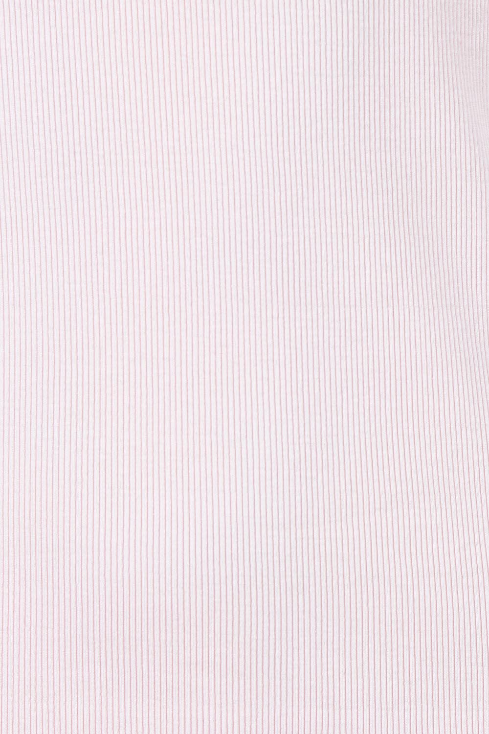 Product shot of the Elements Iris Rib Cotton Tank – Ballerinap in colour Ballerinap, showing detail