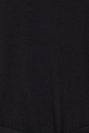 Product shot of the Elements Casey Cotton Dress in colour Black (Black), detail