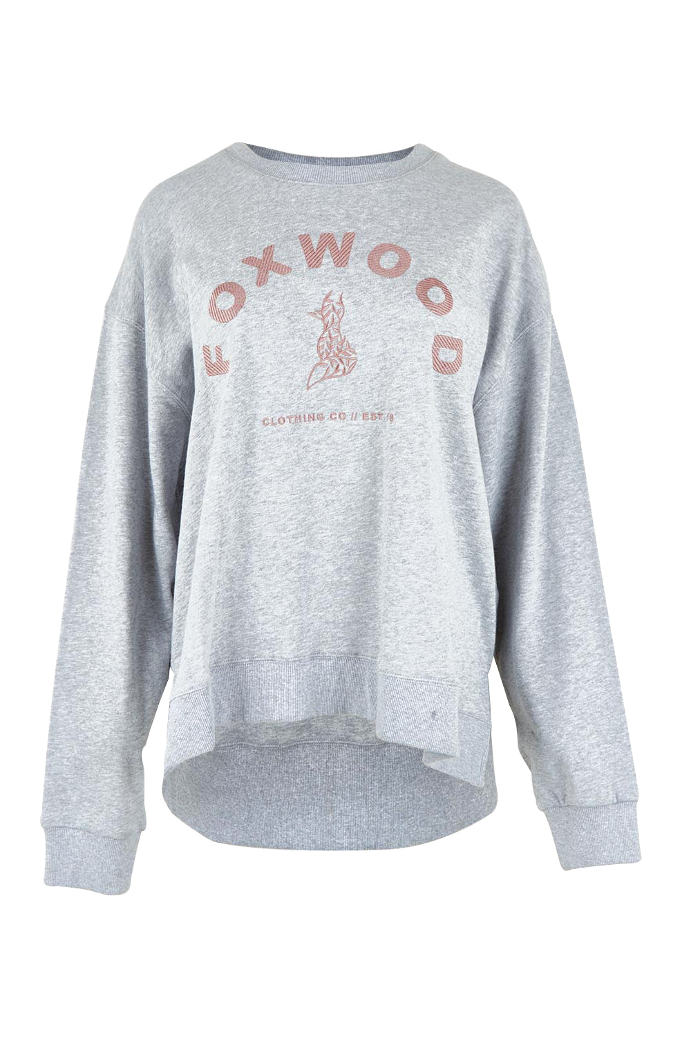 Elements Effortless Contrast Cotton Crew – Greymarle
