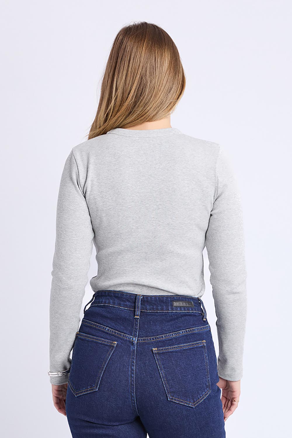 Elements Scoop Rib Cotton Long Sleeve Tee – Greymarle