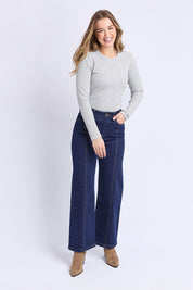 Elements Scoop Rib Cotton Long Sleeve Tee – Greymarle