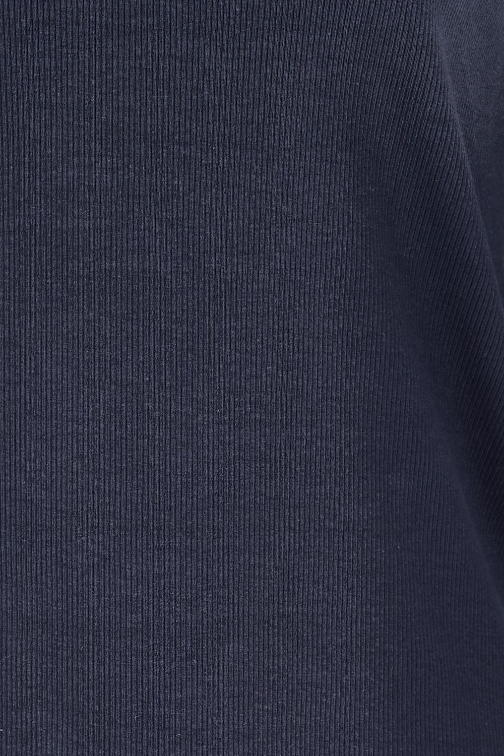 Elements Scoop Rib Cotton Long Sleeve Tee – Navy