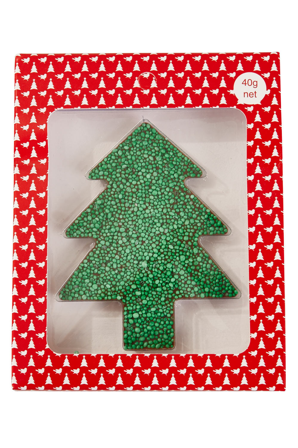 Product shot of the Freckle Tree in colour Green (Green), from the front
