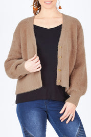 Preloved Ashbury Cardigan - Mocha