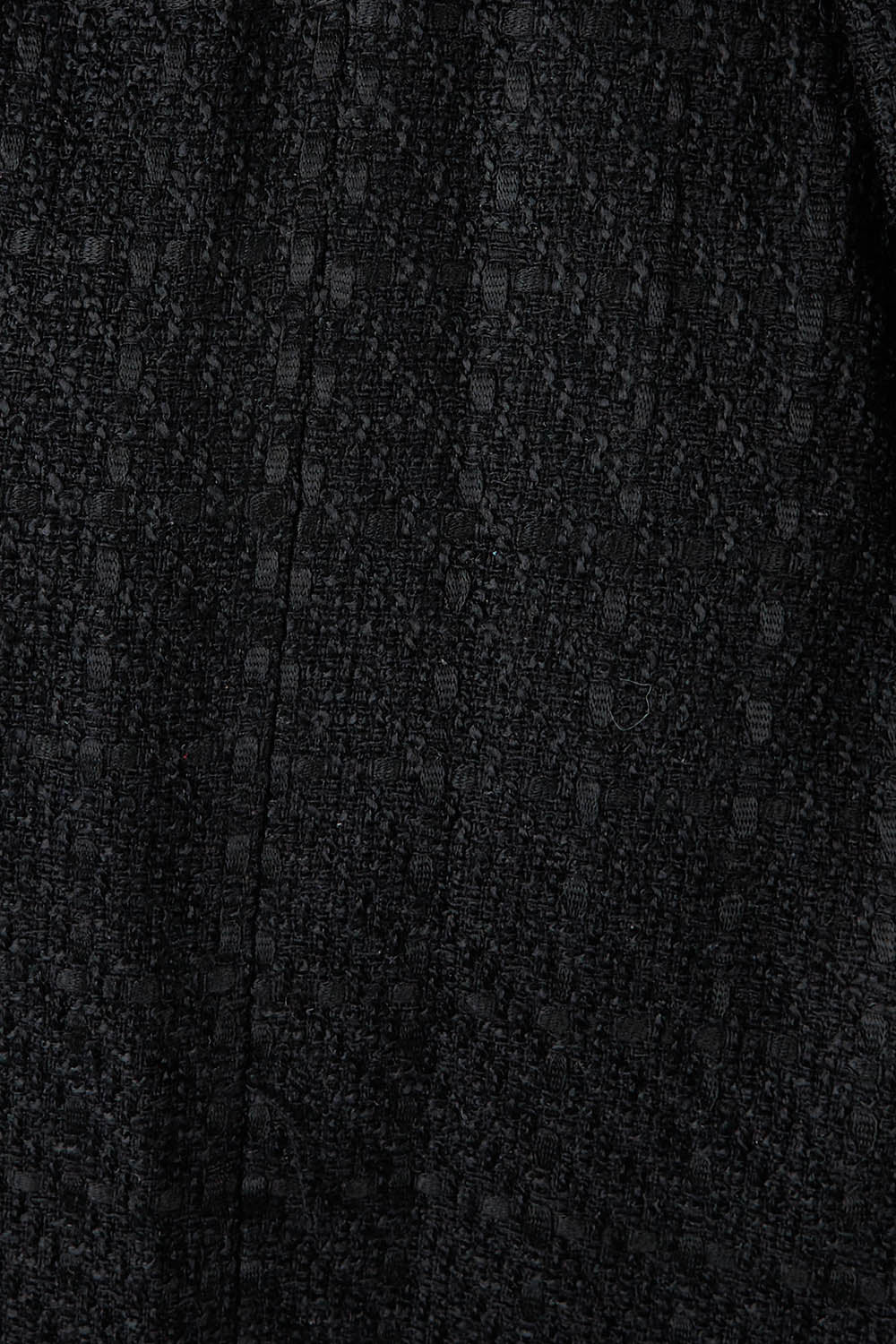 Product shot of the Forever Oversized Coat in colour Black (Black), detail