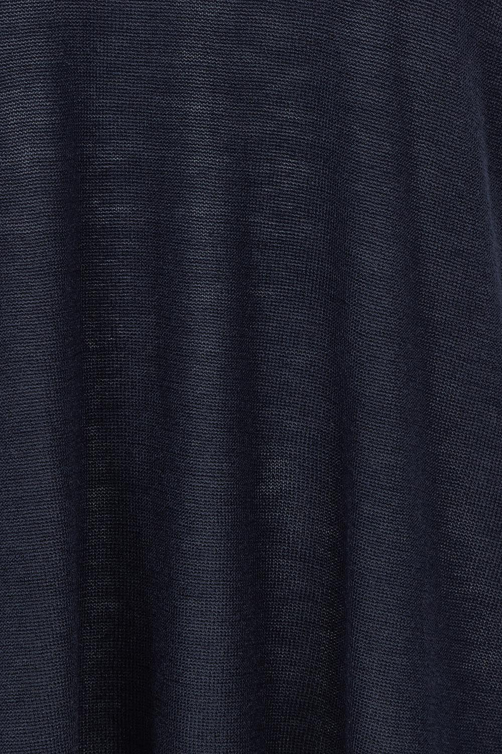 Product shot of the Reminiscent Knit Top in colour Navy (Blue), detail