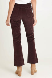 Knox Velvet Jeans – Chocolate