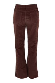 Knox Velvet Jeans – Chocolate