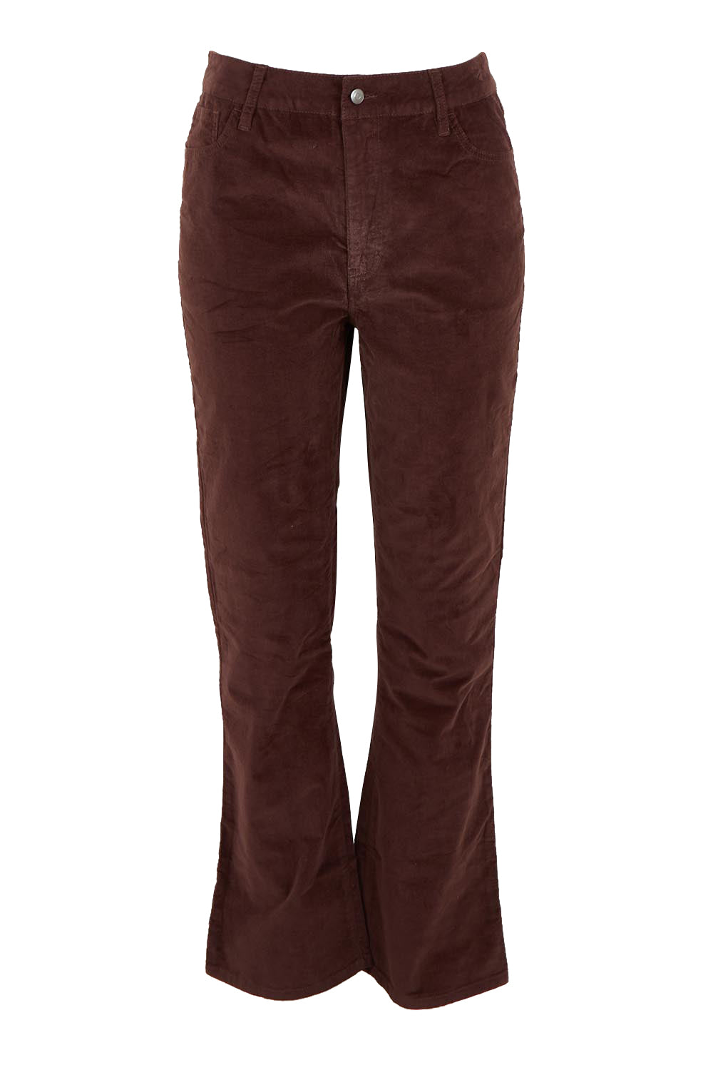 Knox Velvet Jeans – Chocolate