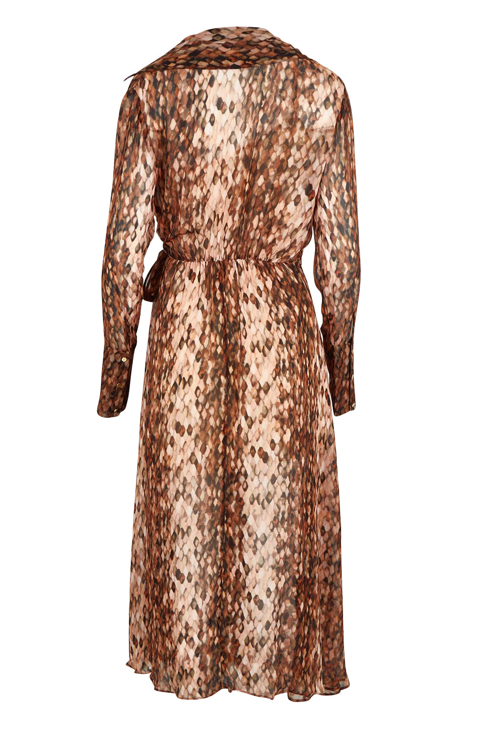 Isla Wrap Dress – Snake