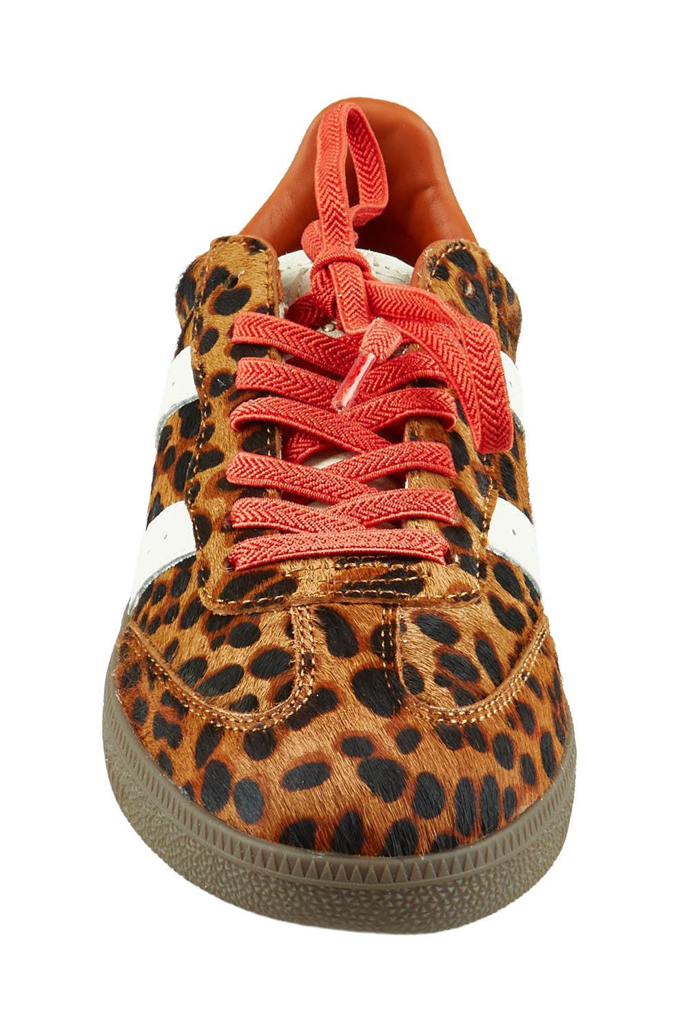 Product shot of the 2001 Parallel Suede Sneaker in colour Leoivory, detail