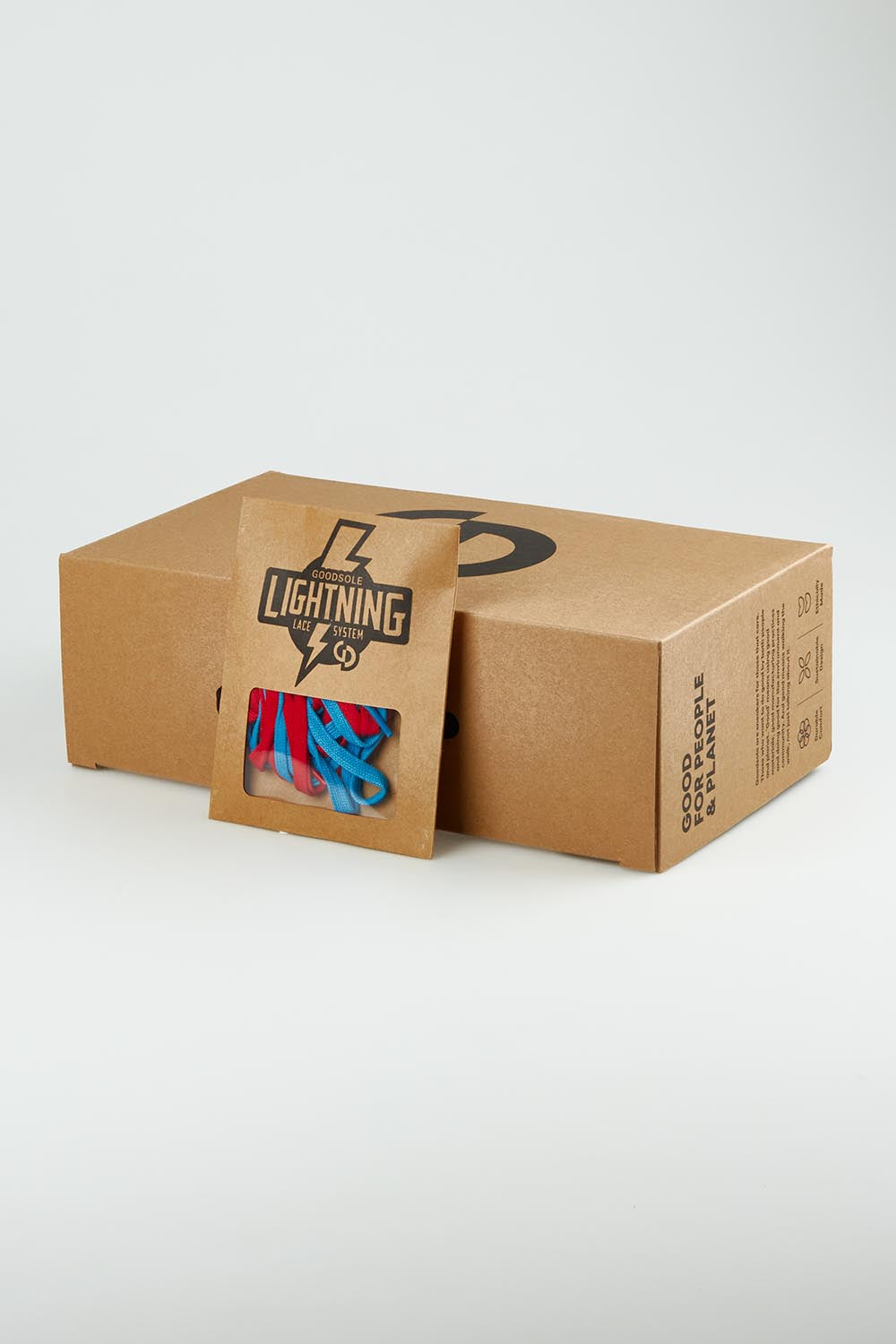 Product shot of the 2001 Parallel Suede Sneaker in colour Melonblue (Red), detail