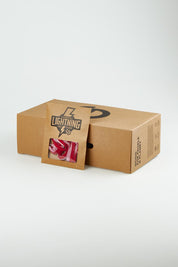 Product shot of the 2001 Parallel Suede Sneaker in colour Pinkred (Pink), detail