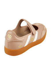 2001 Parlay Leather Suede Sneaker - Stuccowhit
