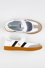 2001 Parlay Leather Suede Sneaker - Whiteblack