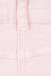 Product shot of the Miracle Denim Skirt in colour DarkPink (Pink), detail