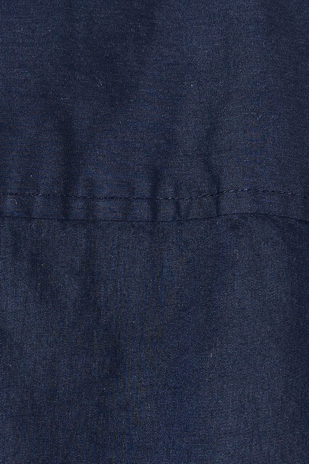 Product shot of the Emma Rib Detail Shirt in colour Navy (Blue), detail