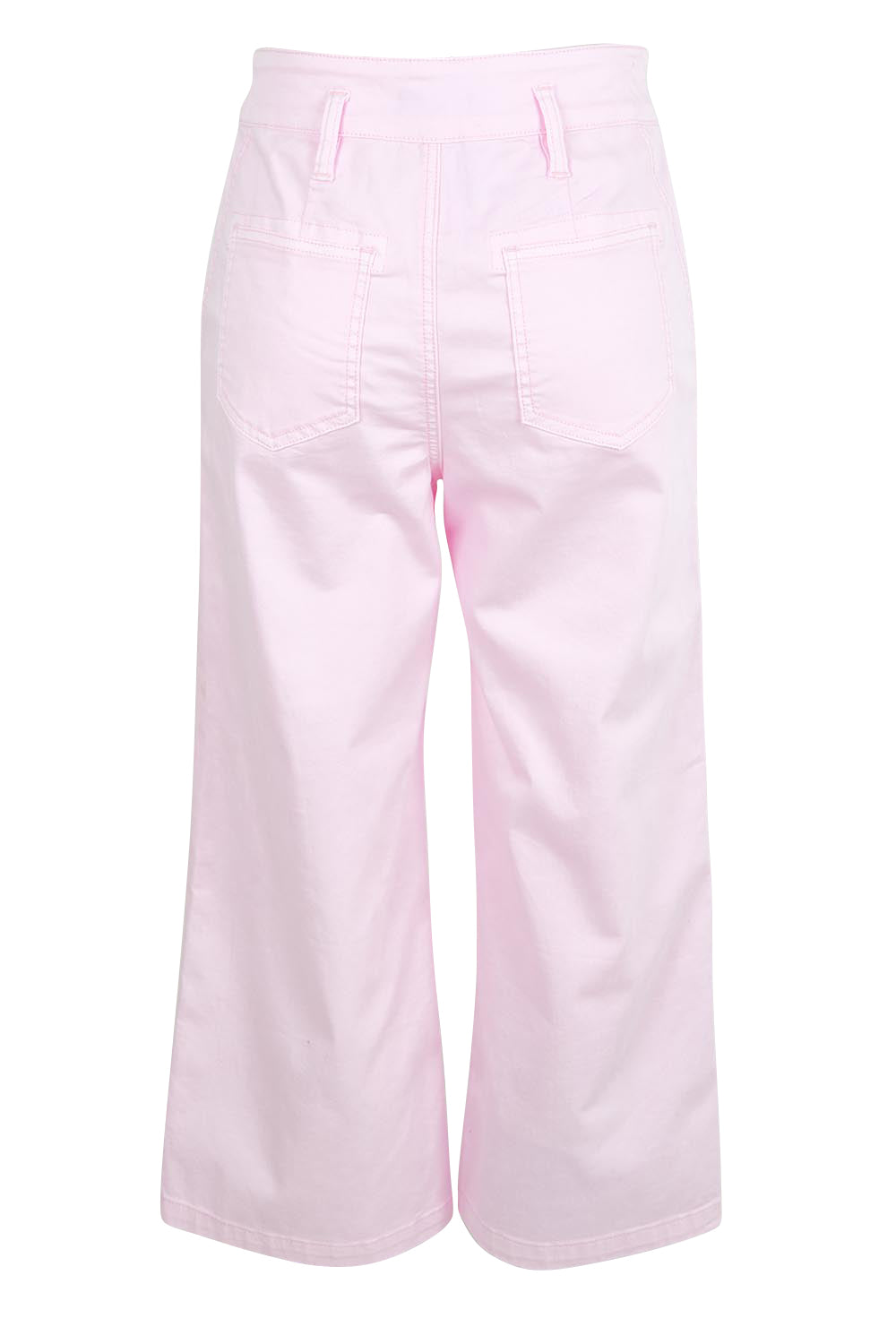 Hudson Crop Denim Jean - Palepink