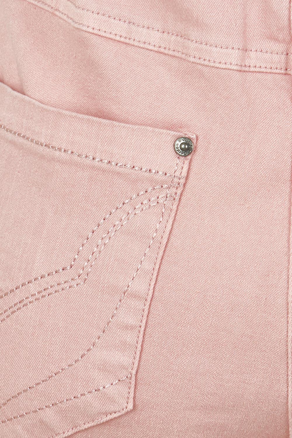 Product shot of the Slim Miracle Denim Jeans in colour Blush (Pink), detail