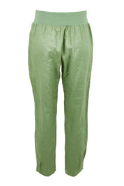 Pull On Linen Pant - Fern