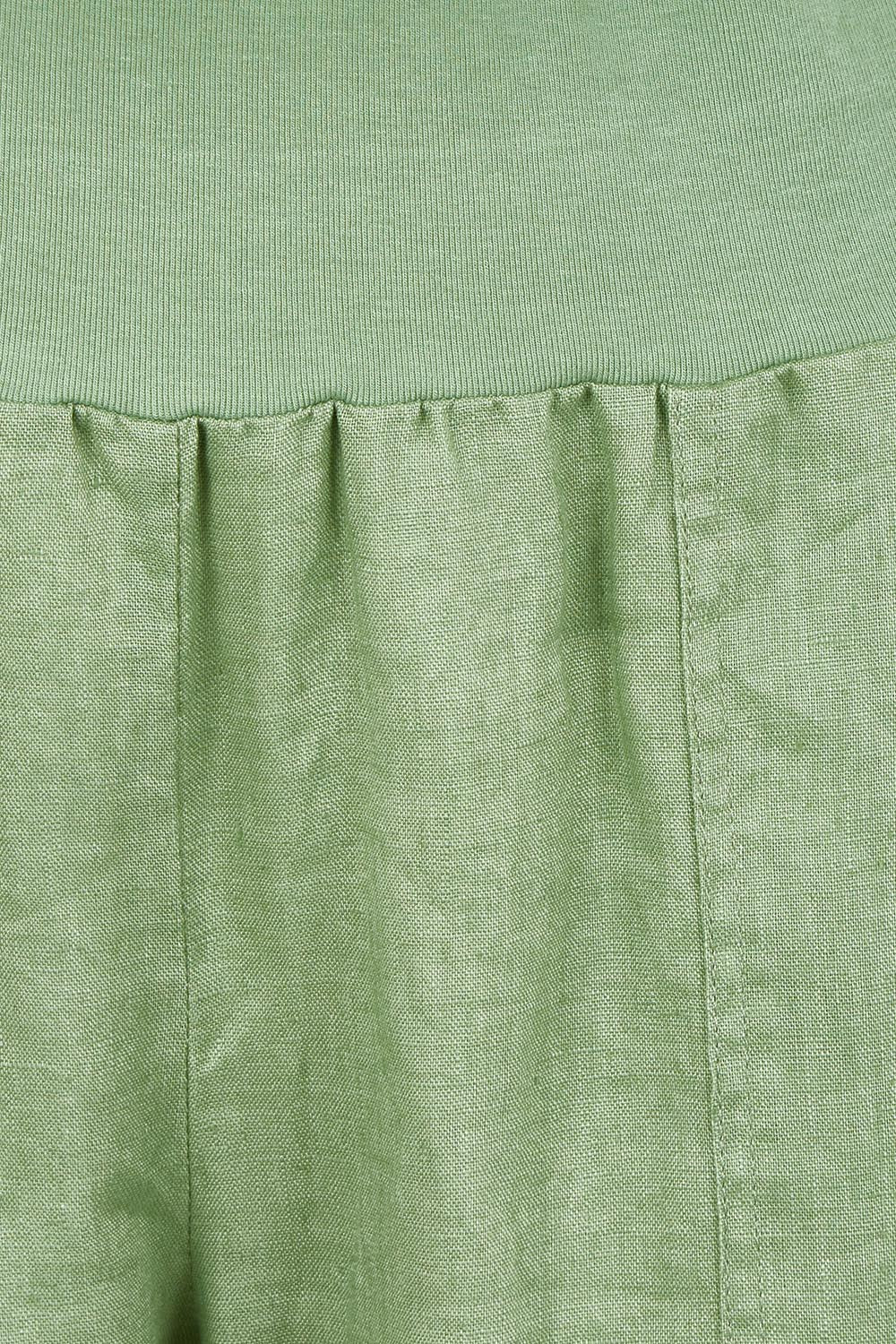 Pull On Linen Pant - Fern