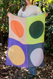 Cleo Wool Scarf – Natural