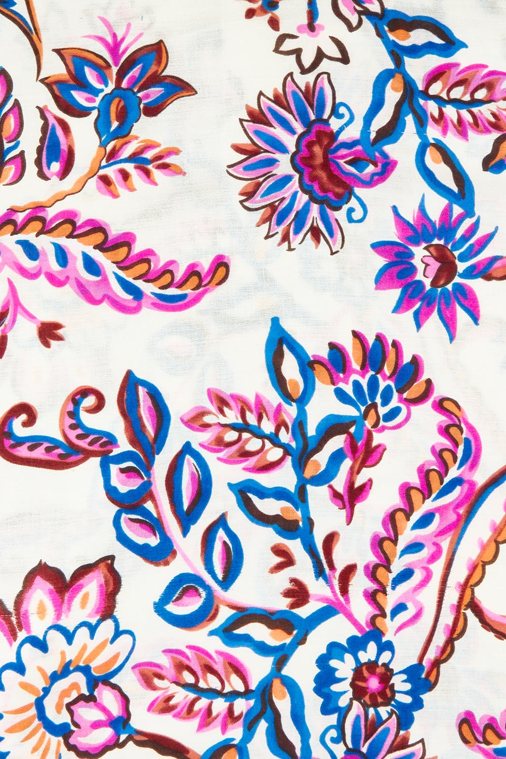 Daniella Floral Scarf – White
