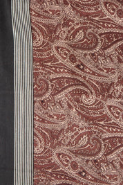 Product shot of the Debbie Scarf in colour Mushroom (Grey), detail
