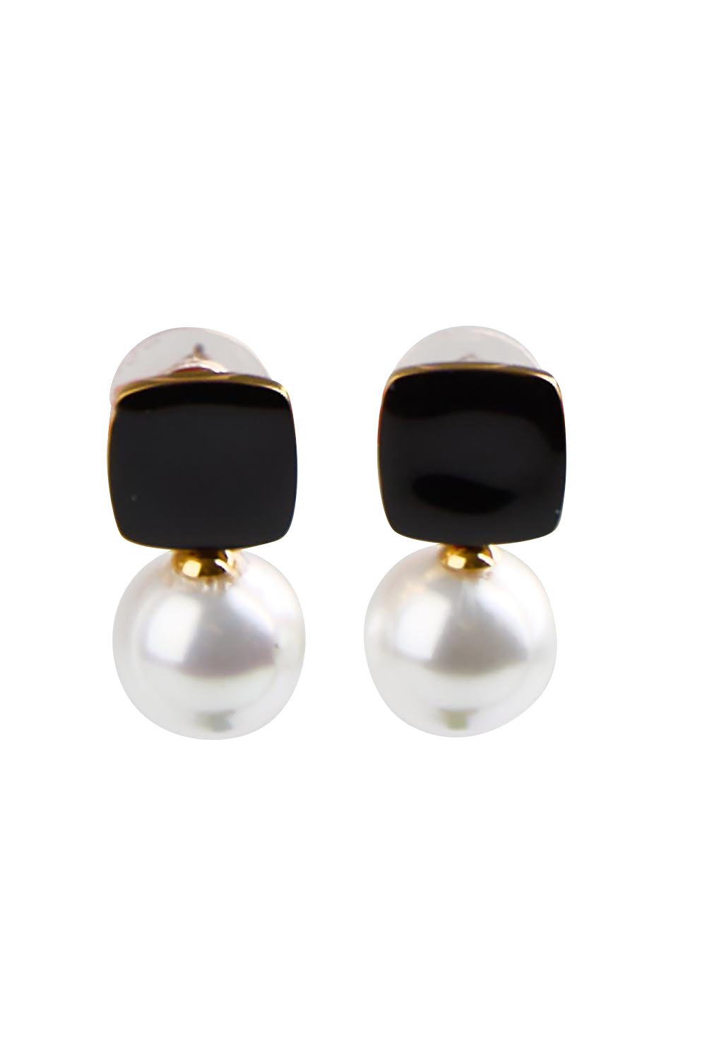 Felicity Stud Earring  - Black