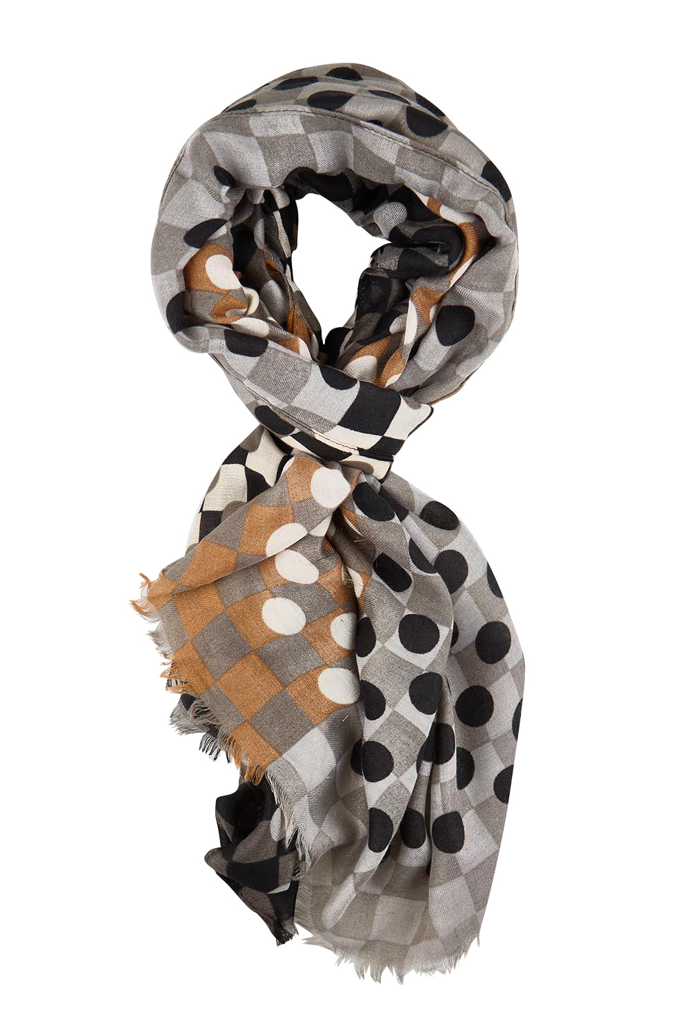 Frankie Geo Scarf - Black
