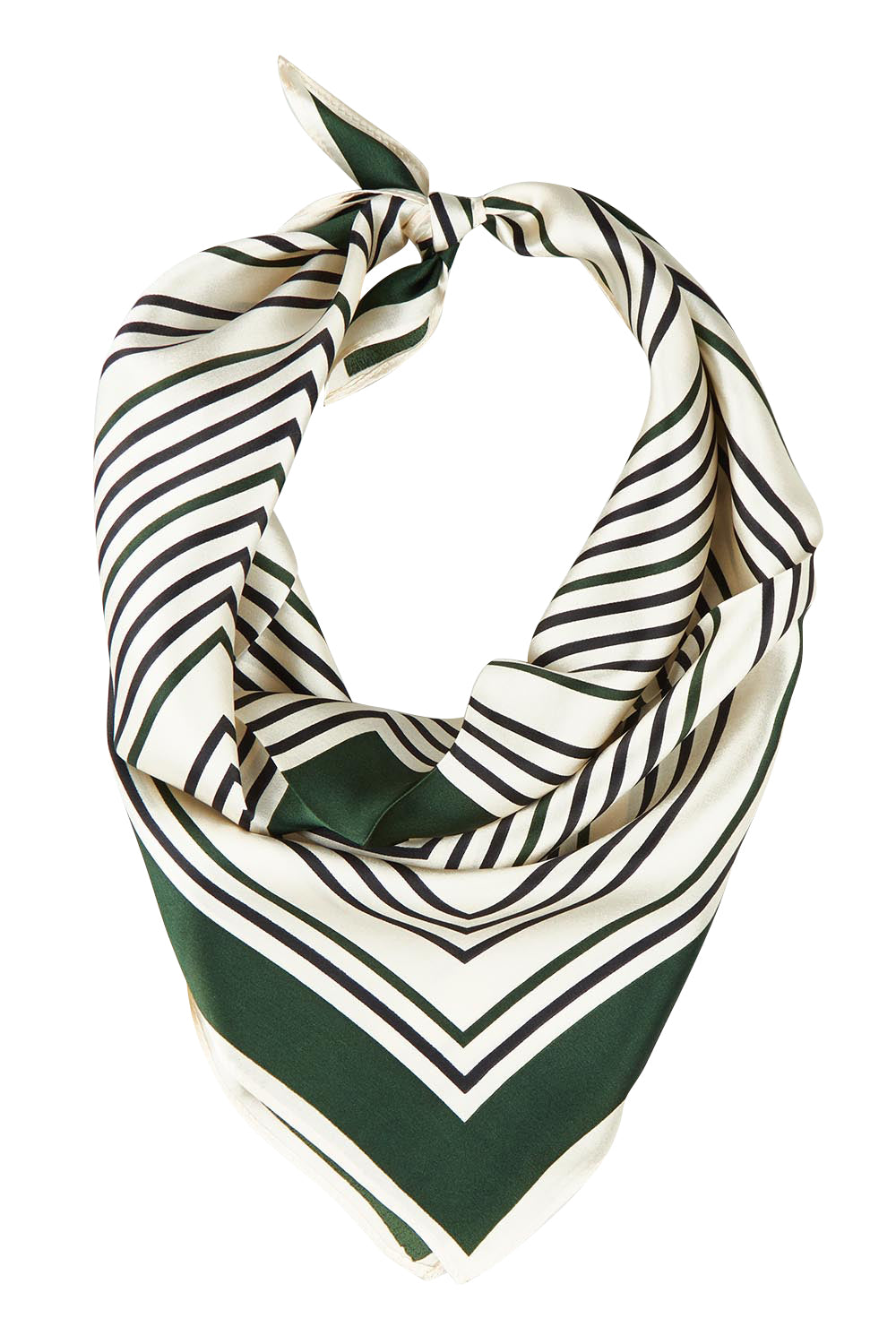 Silk Neck Scarf – Geo