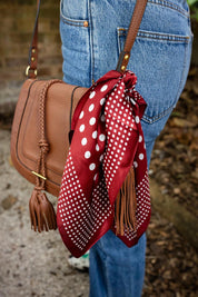 Silk Neck Scarf – Spotted