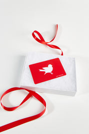 Product shot of the $750 Gift Voucher in colour Red (undefined), detail