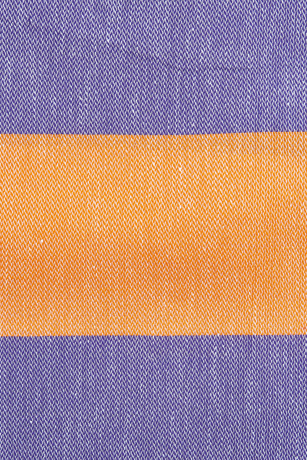 Product shot of the Hammamas Clash Towel in colour Candyiris (Pink), detail