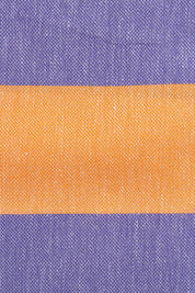 Product shot of the Hammamas Clash Towel in colour Candyiris (Pink), detail