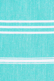 Product shot of the Hammamas Cotton Bubs Towel in colour Spearmint (Green), detail
