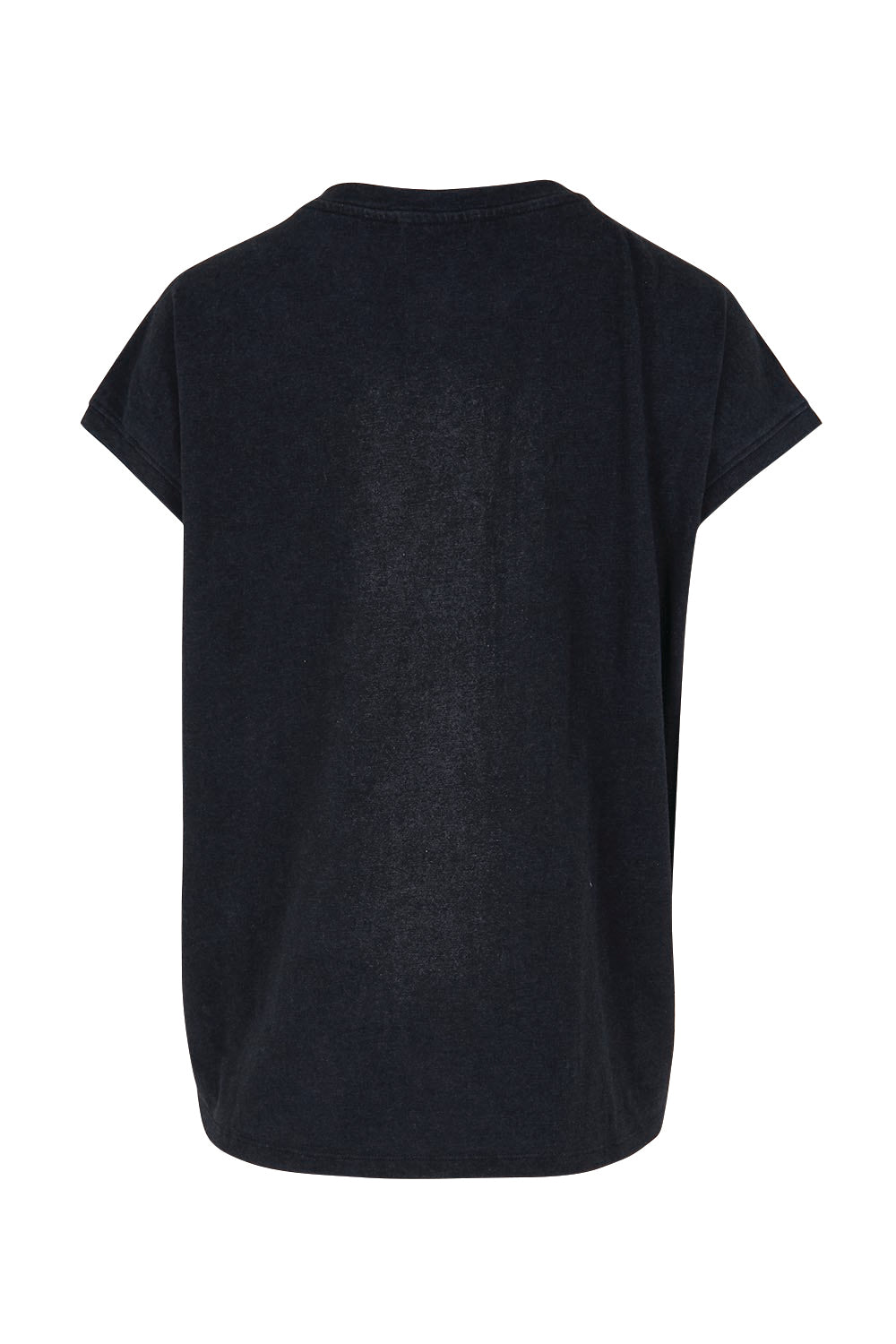 Product shot of the Heart Logo Tee – Blackpink in colour Blackpink, from the back