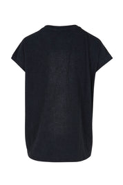 Product shot of the Heart Logo Tee – Blackpink in colour Blackpink, from the back